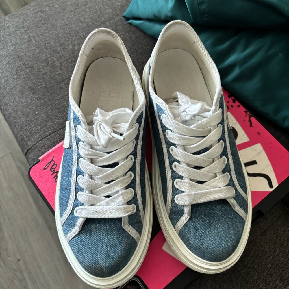 Givenchy Denim Sneakers .